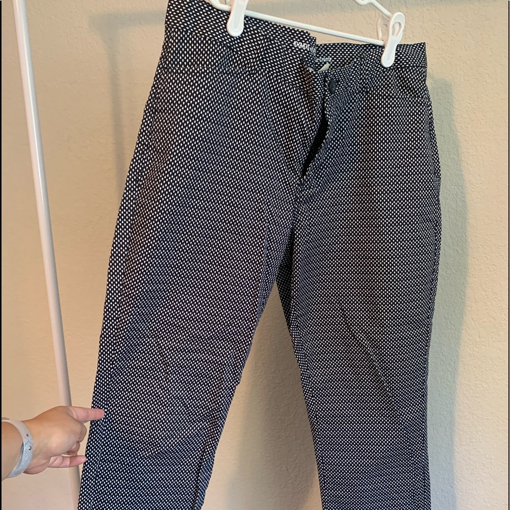 Polka Dot Slim Fit GAP Khaki Pants